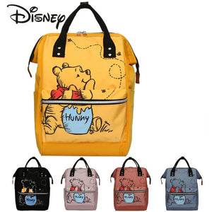 Pooh Bear New Diaper Bag Backpack Cartoon Fashion Baby Bag Luxury