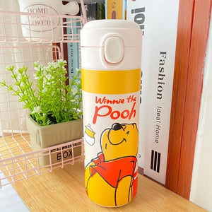 Water Cup Bottle Winnie the Pooh Thermos Stainless Steel Student Portable