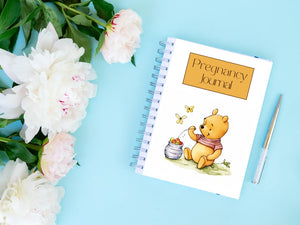 The Ultimate Pregnancy Journal, Printable Pregnancy Journal, Winnie the Pooh Pregnancy Planner, Pregnancy Memory Book, Bump to Baby, PDF