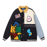 Winnie The Pooh Embroidered Retro Jacket