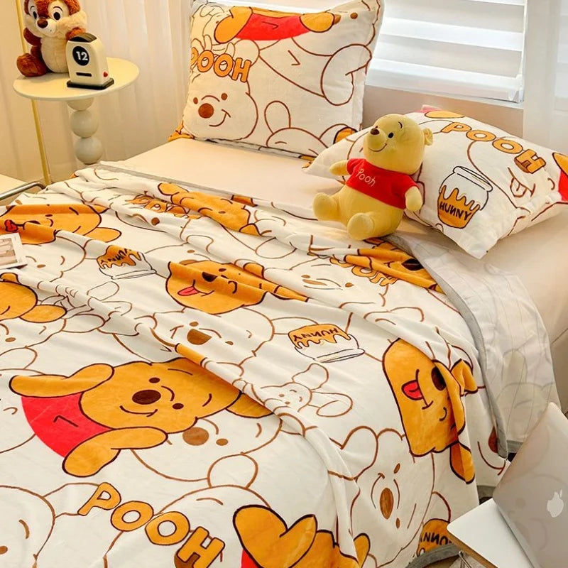 Winnie the Pooh  Blanket Kawaii Velvet Sheet