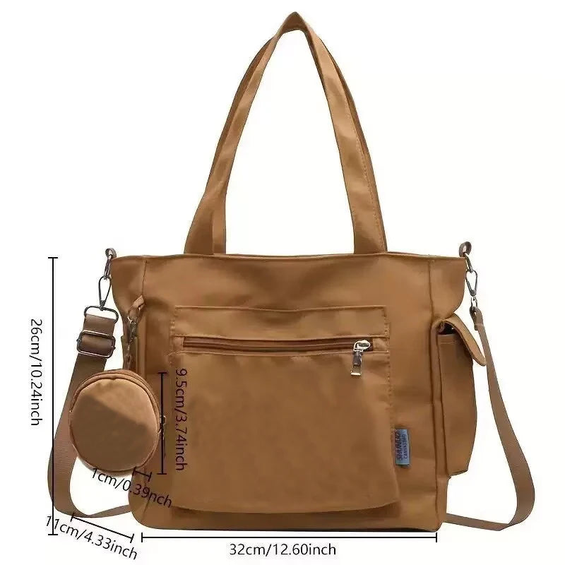 Winnie the Pooh  Composite Shoulder Bag Versatile Lazy Style Crossbody Bag