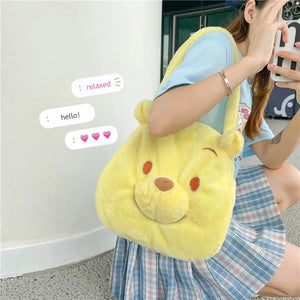 Winnie The Pooh Shoulder Bags CBag Funny Shopping Bag Handbag