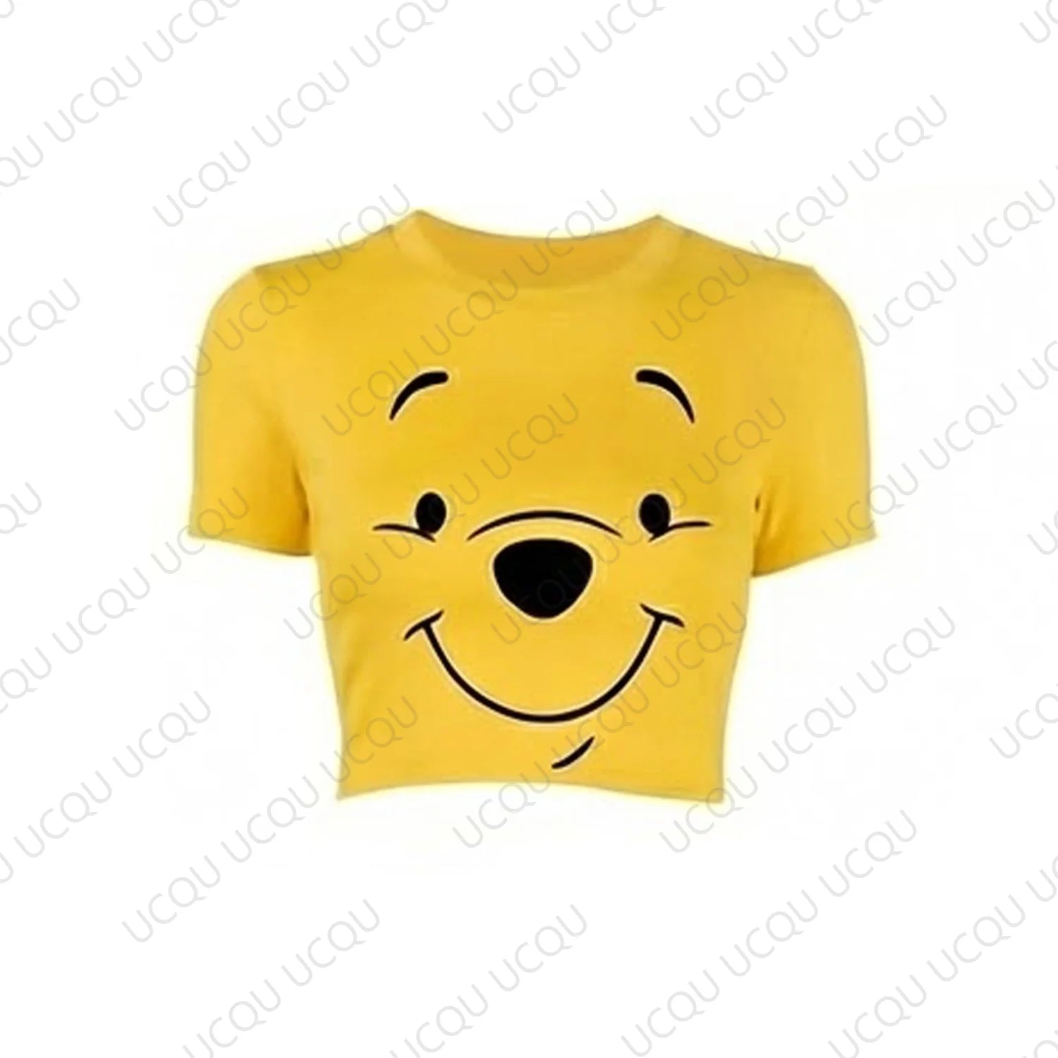 Summer Winnie the Pooh  crop top UCQU T-Shirt With Pajama pants