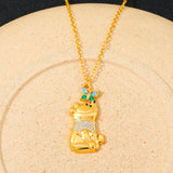 Winnie the Pooh Diamond Necklace