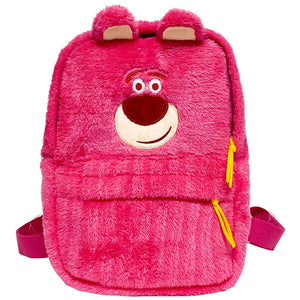 Disney Winnie The Pooh New Plush Backpack Cartoon Cute Children Plush Doll Backpack Large Capacity Cute Parent-child Backpack