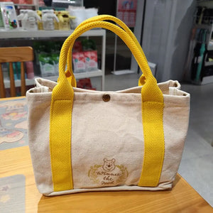 Luxury Brand Winnie The Pooh Tote Shopping Bag Chip