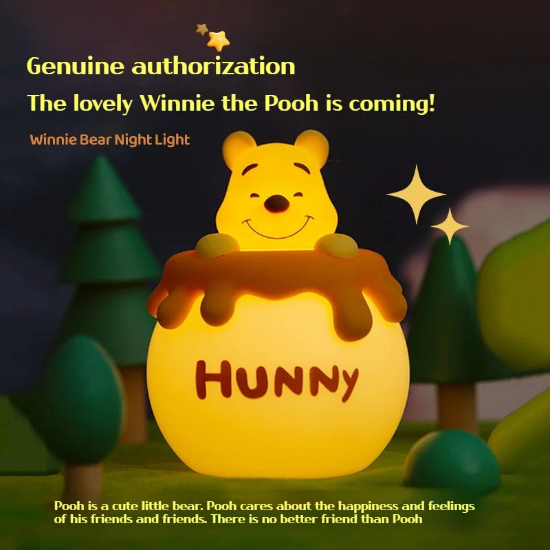 Winnie The Pooh  Night Light Silicone