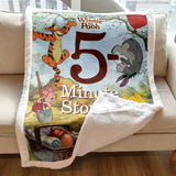 Pooh Bear Dormitory Blanket Office Thickened Lunch Break Double Layer Blanket