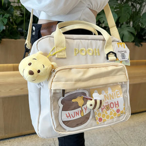 Winnie The Pooh Kawaii Bee Bear Large-capacity One Shoulder Bag