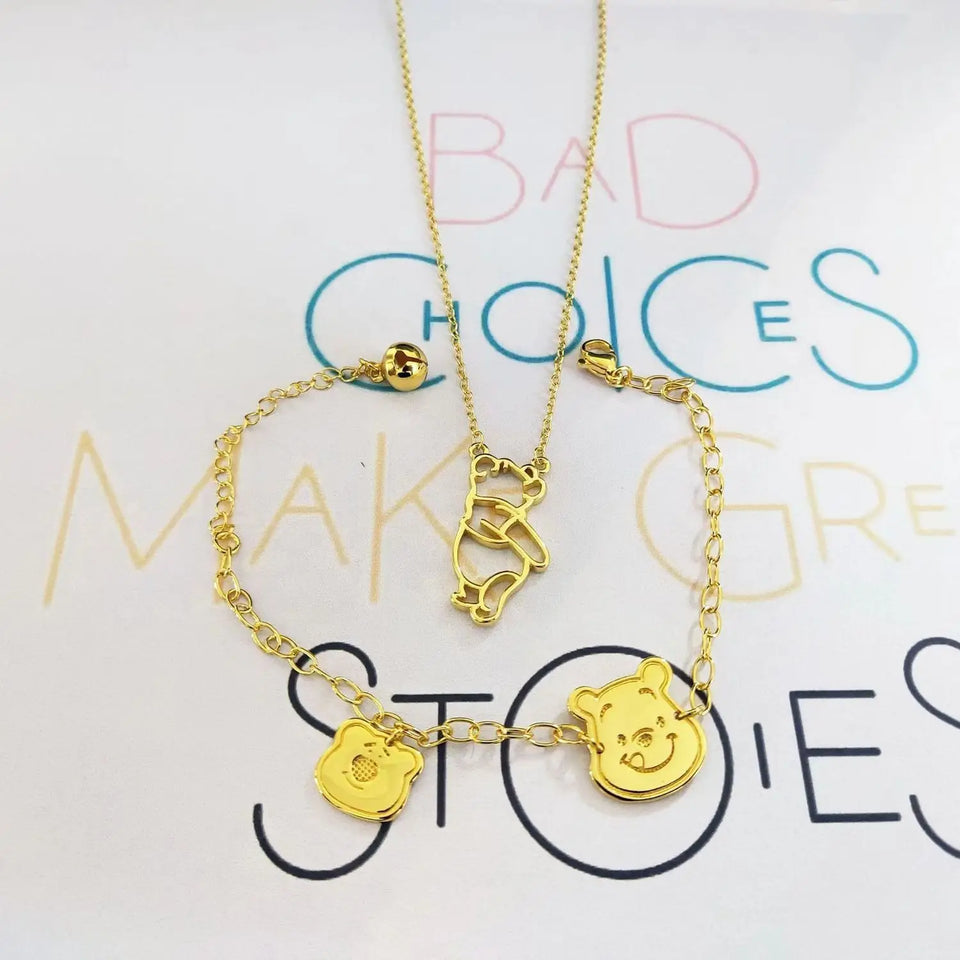 Winnie the Pooh Hollow Pendant Necklace