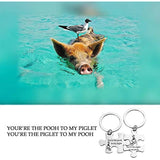 Winnie the Pooh Best Friends Keychain Set