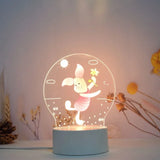 Winnie the Pooh 3D table lamp LED night light bedroom decoration lamp children's