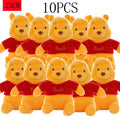 1/10pcs  Winnie The Pooh Plush Toys Soft Stuffed Doll Anime Pillow