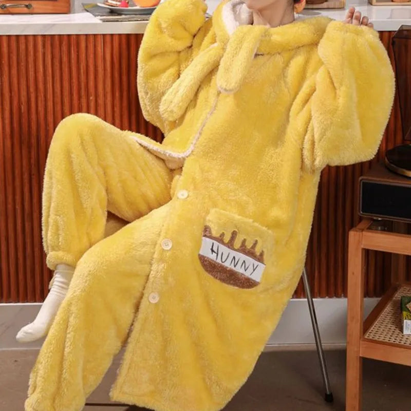 Winnie the Pooh Women’s Plush Pajamas