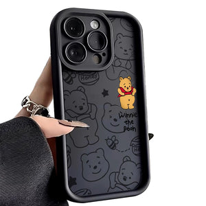 Winnie Case for Samsung Galaxy S23 S22 S21 Ultra Plus S20 FE A54 A53 A52 A52S A51 A50 A50S A34 A33 A32 5G 4G Soft Cover