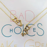 Winnie the Pooh Hollow Pendant Necklace