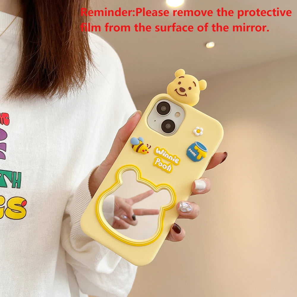 Winnie the Pooh Mirror Phone Case