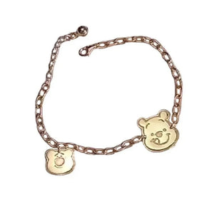 Disney Necklace Winnie The Pooh Clavicle Chain Female