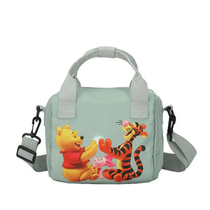 winnie the pooh Bags Students Boys And Girls Cute Canvas School Bags Outdoor Casual Bags