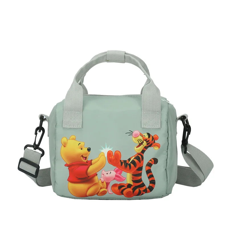 winnie the pooh Bags Students Boys And Girls Cute Canvas School Bags Outdoor Casual Bags