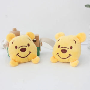 3PCS Cute cartoon tiger cloth sticker plush doll brooch plush bag accessories shoes decoration accessories children's clothing