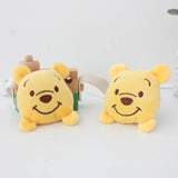 3PCS Cute cartoon tiger cloth sticker plush doll brooch plush bag accessories shoes decoration accessories children's clothing