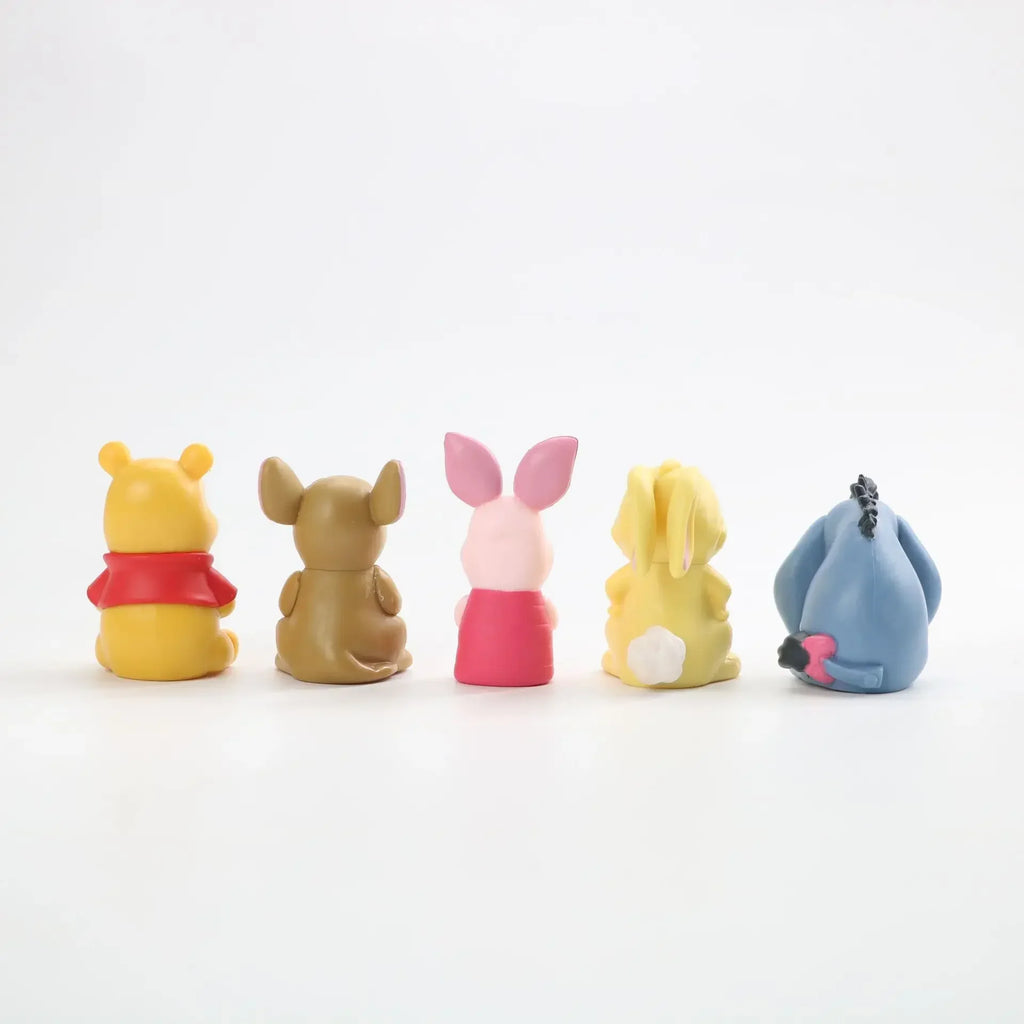 10pcs/Set Winnie The Pooh Piglet Tigger Eeyore Rabbit Owl Anime Action Figures