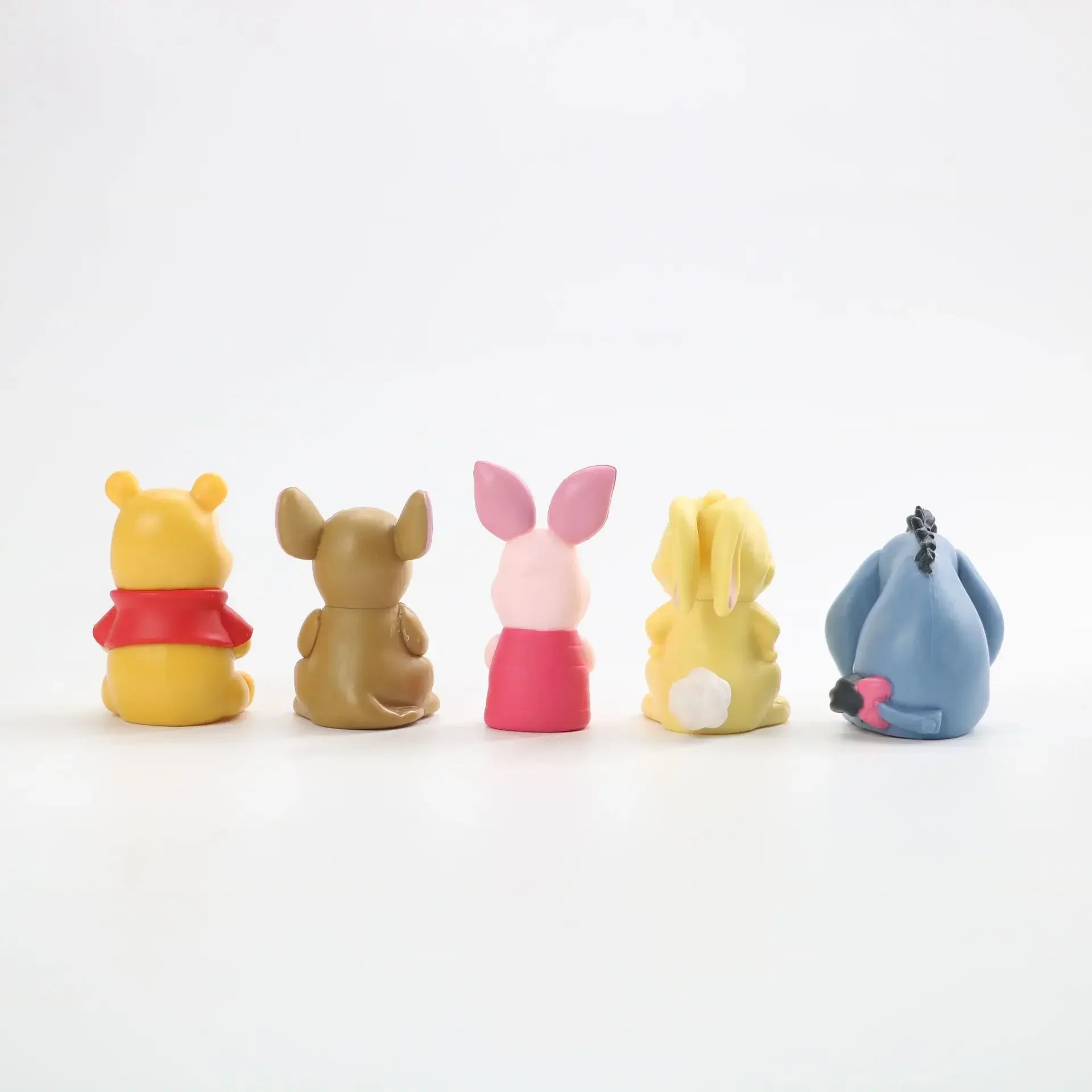 10pcs/Set Winnie The Pooh Piglet Tigger Eeyore Rabbit Owl Anime Action Figures