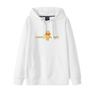 Winnie the Pooh Fashion Simple Sweater  Loose and Comfortable Hooded