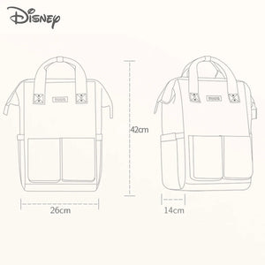 Disney Baby Diaper Backpack with USB, Bottle Insulation, Heating, Mummy Nappy Changing Bags for Baby Care