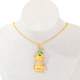 Winnie the Pooh Diamond Necklace