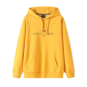 Winnie the Pooh Fashion Simple Sweater  Loose and Comfortable Hooded