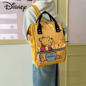 Pooh Bear New Diaper Bag Backpack Cartoon Fashion Baby Bag Luxury