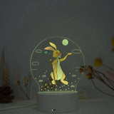 Winnie the Pooh 3D table lamp LED night light bedroom decoration lamp children's