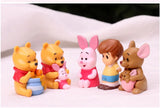 Winnie The Pooh Action Figure Toy Pooh Bear Tigger Eeyore Piglet