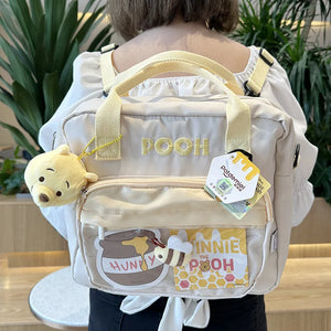 Winnie The Pooh Kawaii Bee Bear Large-capacity One Shoulder Bag