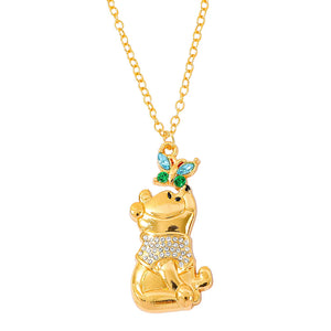 Winnie the Pooh Diamond Necklace