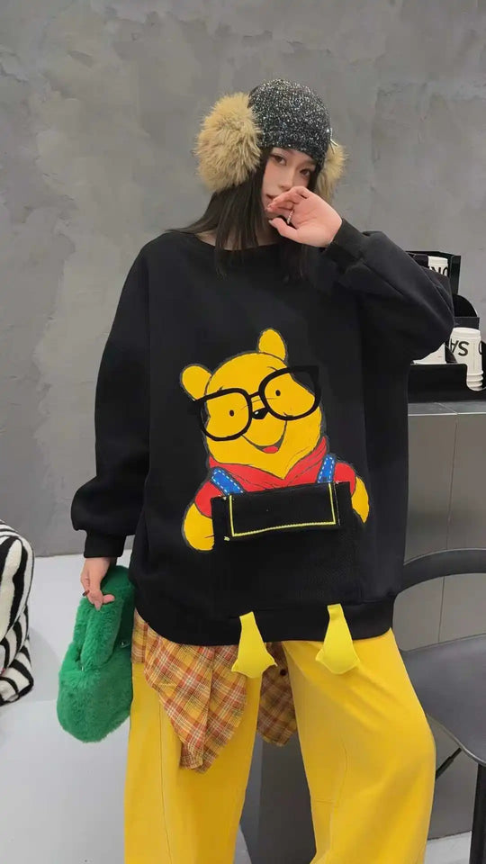 winnie the pooh Fleece Sweatshirt