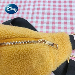 Winnie The Pooh New  Plush Waist Bag Luxury Brand Women's Crossbody Bag