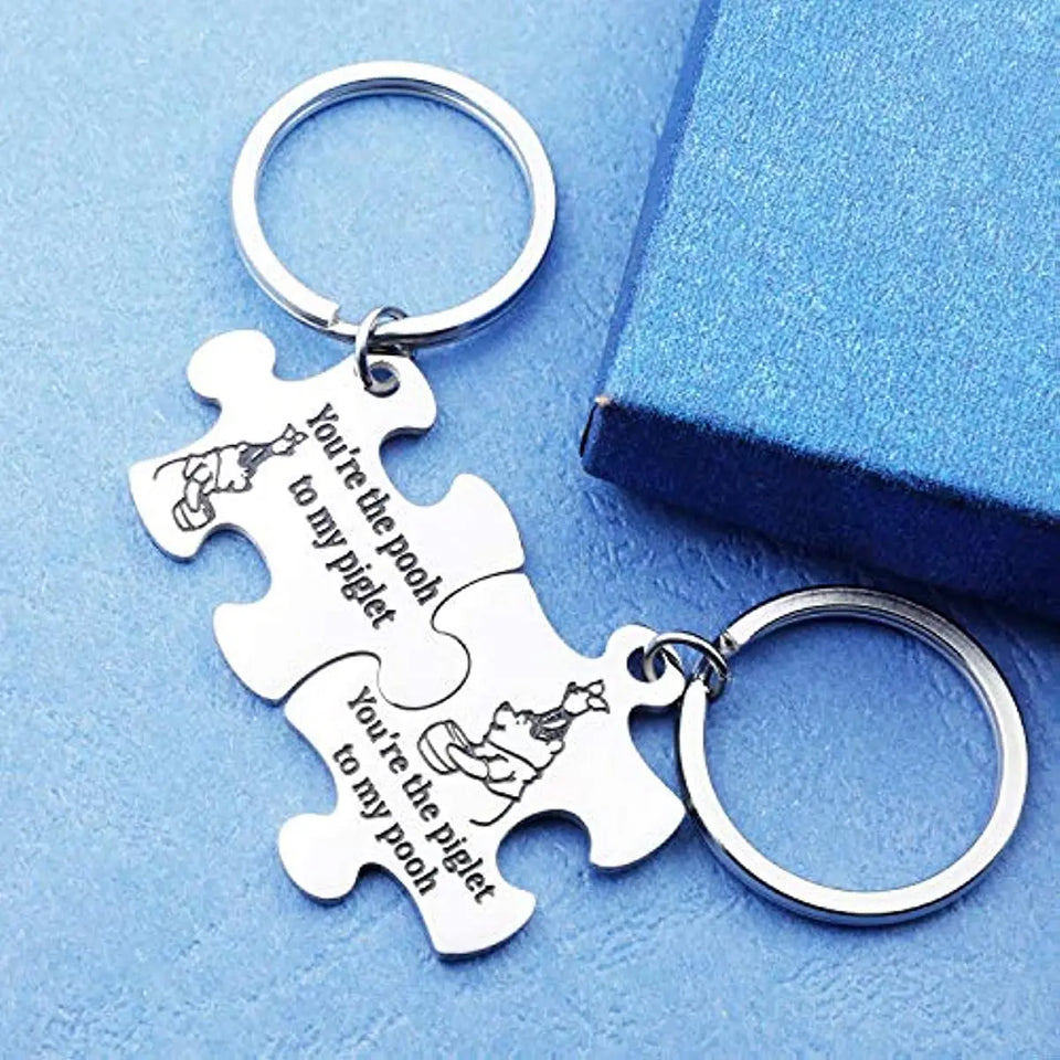 Winnie the Pooh Best Friends Keychain Set