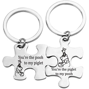 Winnie the Pooh Best Friends Keychain Set