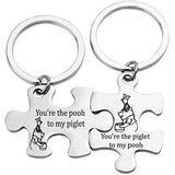 Winnie the Pooh Best Friends Keychain Set