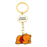 Winnie the Pooh Keychain Cartoon Figure Pooh Bear