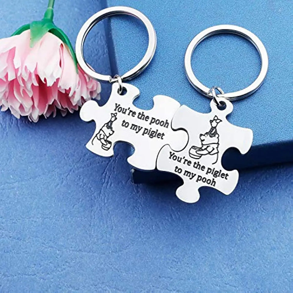 Winnie the Pooh Best Friends Keychain Set