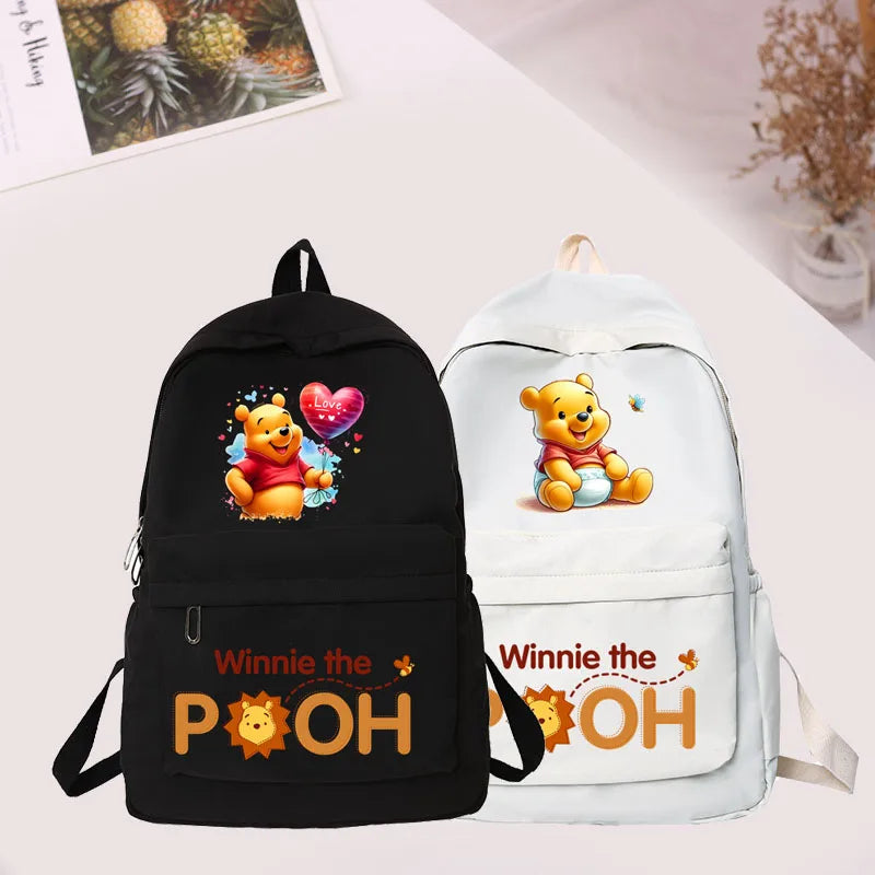 Winnie The Pooh Women's  Bag for Teen Boys Girls Casual Backpacks