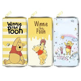 Winnie The Pooh Shield Long Wallets PU Leather Female