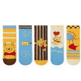 5 Pairs Winnie the Pooh Kids Socks