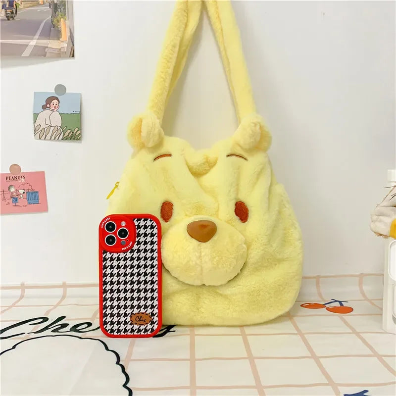 Winnie The Pooh Shoulder Bags CBag Funny Shopping Bag Handbag