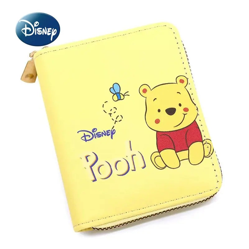 Winnie The Pooh Purse Cartoon Women's Coin  Multi-card Slot Fashion